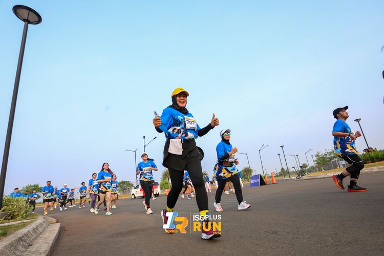 Race photo from ISOPlus Run 2024 Jakarta