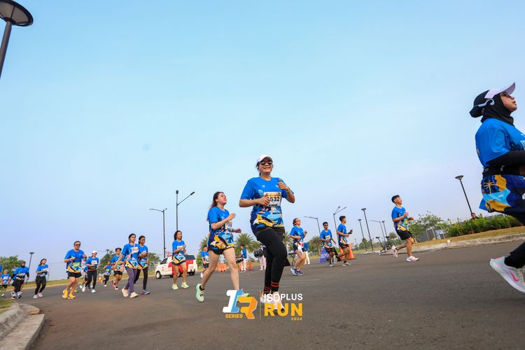 Race photo from ISOPlus Run 2024 Jakarta