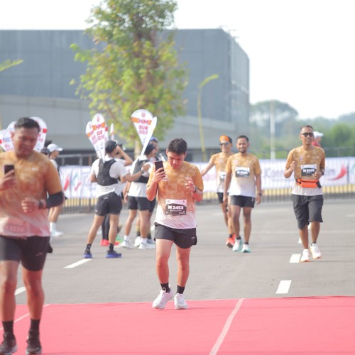 Race photo from KEDIRI HALF MARATHON 2026