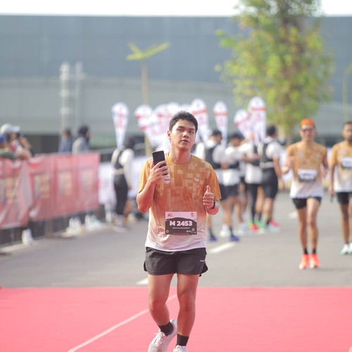 Race photo from KEDIRI HALF MARATHON 2026