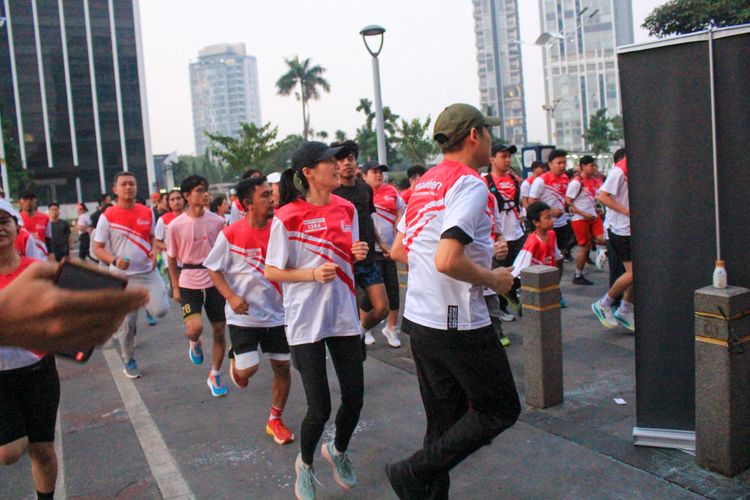 Race photo from Smartfren Run 2024 Vibes