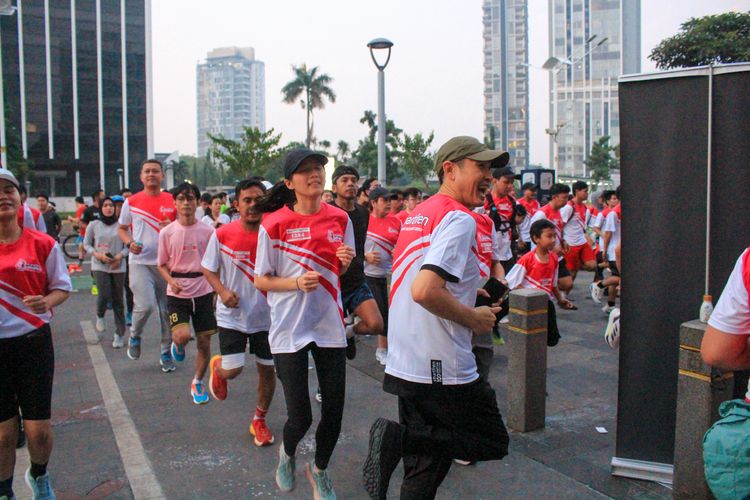 Race photo from Smartfren Run 2024 Vibes