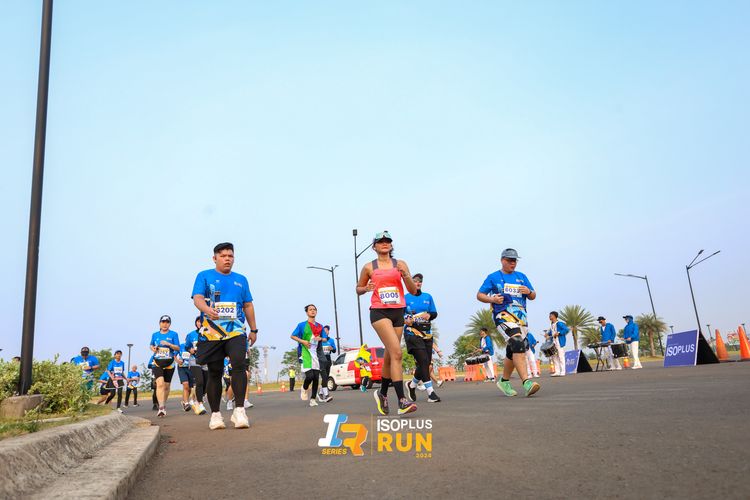 Race photo from ISOPlus Run 2024 Jakarta