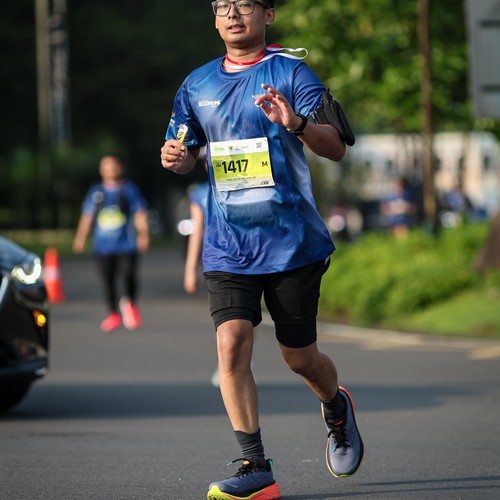 Race photo from BOGORUN 2026