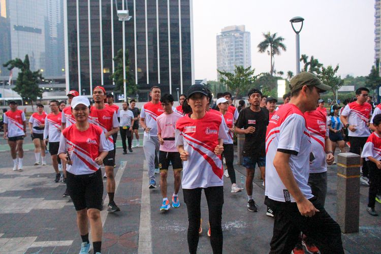 Race photo from Smartfren Run 2024 Vibes