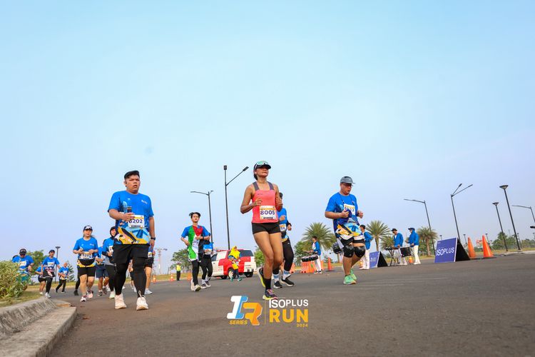 Race photo from ISOPlus Run 2024 Jakarta