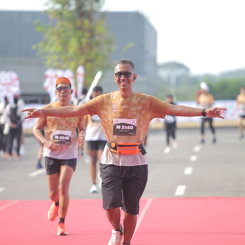 Race photo from KEDIRI HALF MARATHON 2026