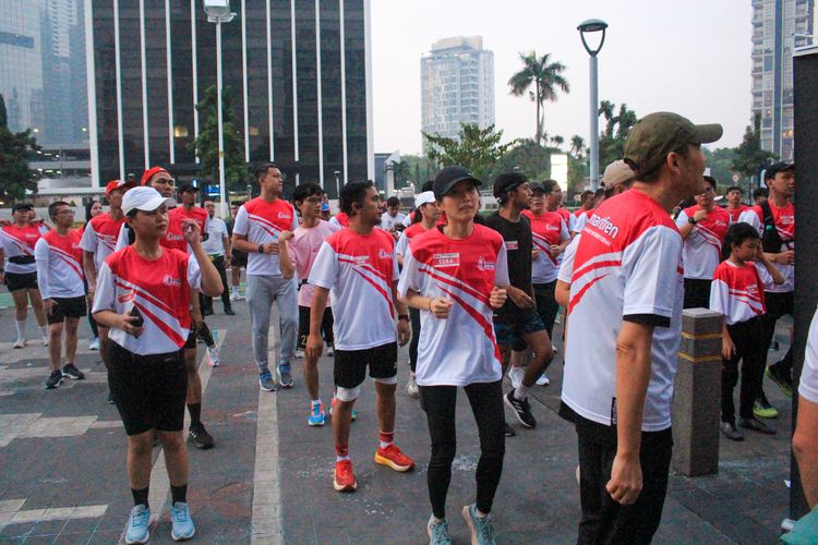 Race photo from Smartfren Run 2024 Vibes