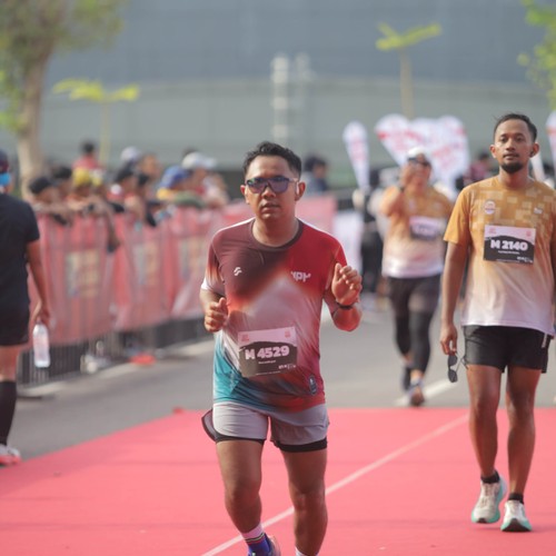 Race photo from KEDIRI HALF MARATHON 2026