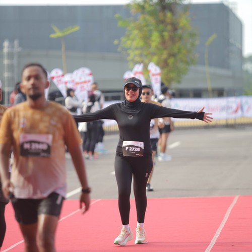 Race photo from KEDIRI HALF MARATHON 2026
