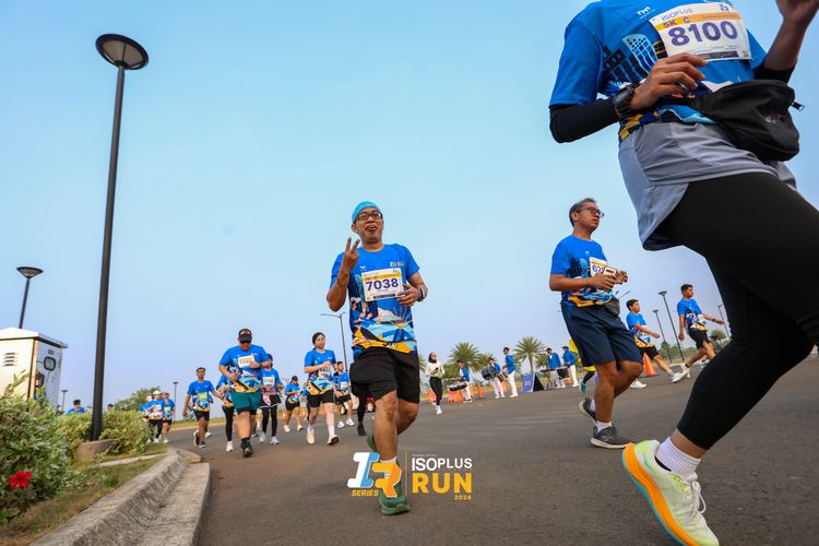Race photo from ISOPlus Run 2024 Jakarta