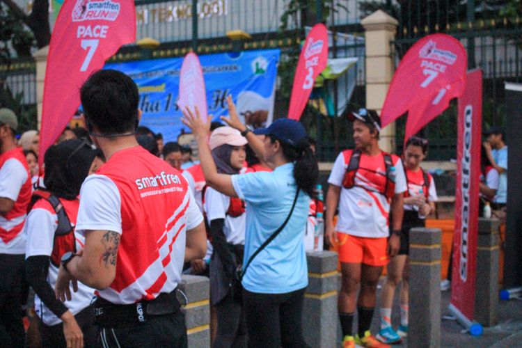 Race photo from Smartfren Run 2024 Vibes