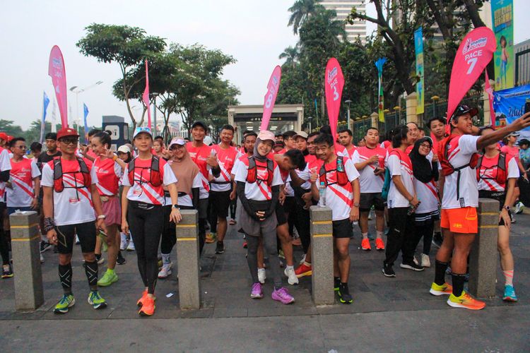Race photo from Smartfren Run 2024 Vibes