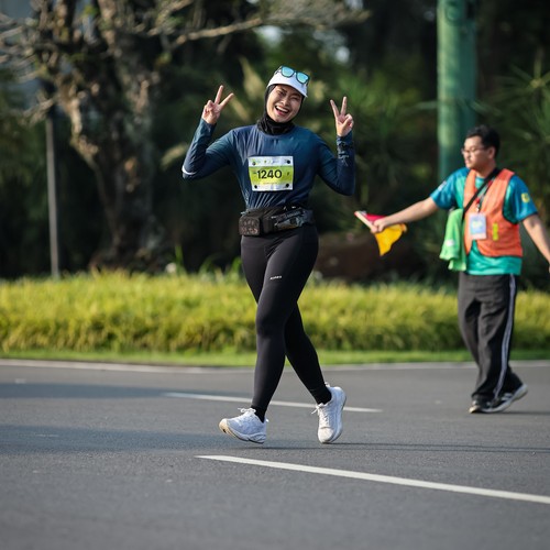 Race photo from BOGORUN 2026