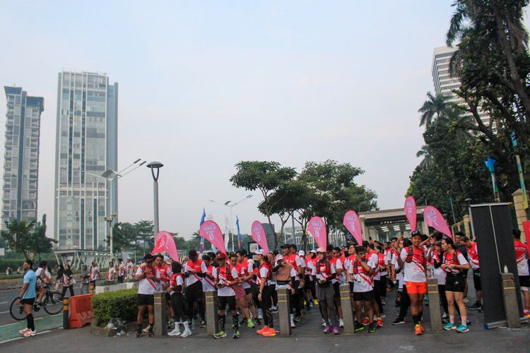 Race photo from Smartfren Run 2024 Vibes