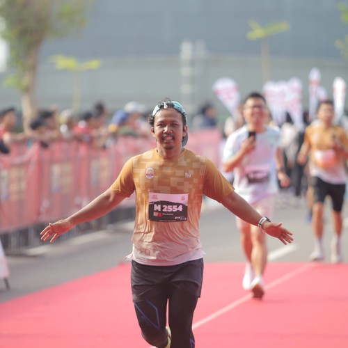 Race photo from KEDIRI HALF MARATHON 2026