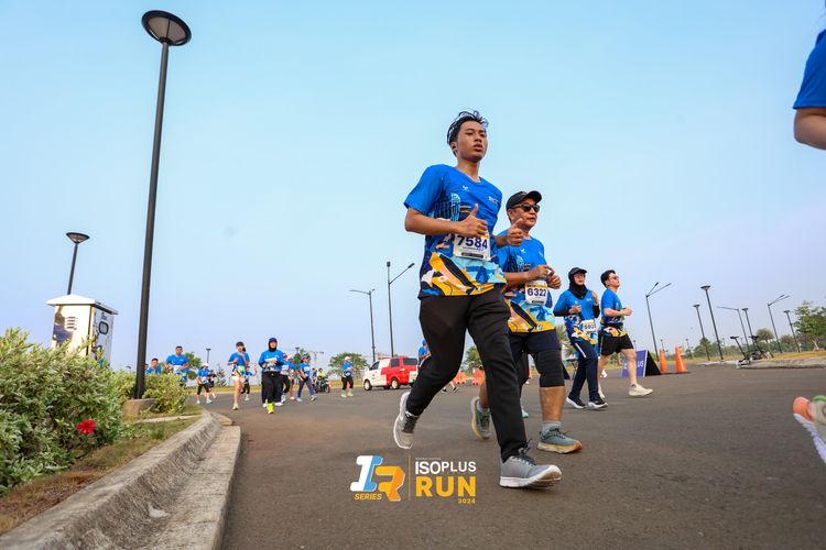Race photo from ISOPlus Run 2024 Jakarta