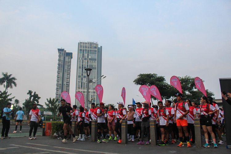 Race photo from Smartfren Run 2024 Vibes