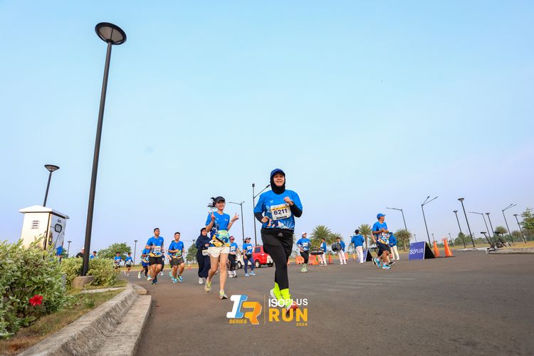 Race photo from ISOPlus Run 2024 Jakarta