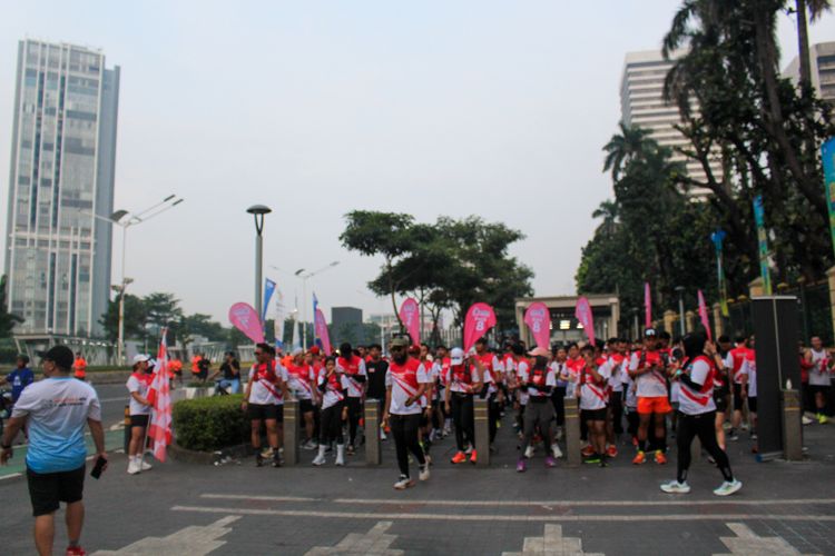 Race photo from Smartfren Run 2024 Vibes
