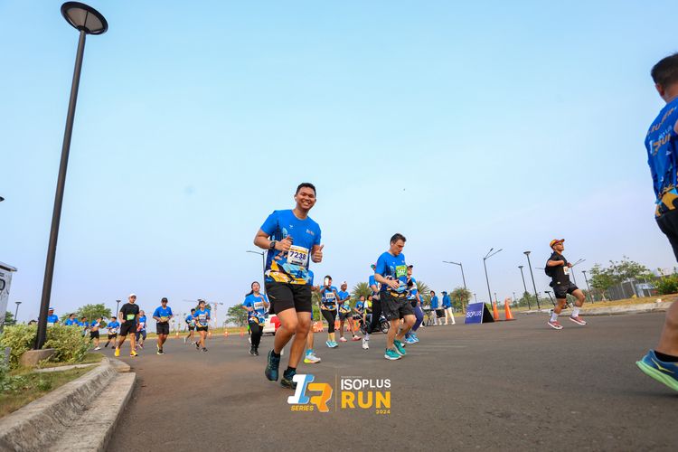 Race photo from ISOPlus Run 2024 Jakarta