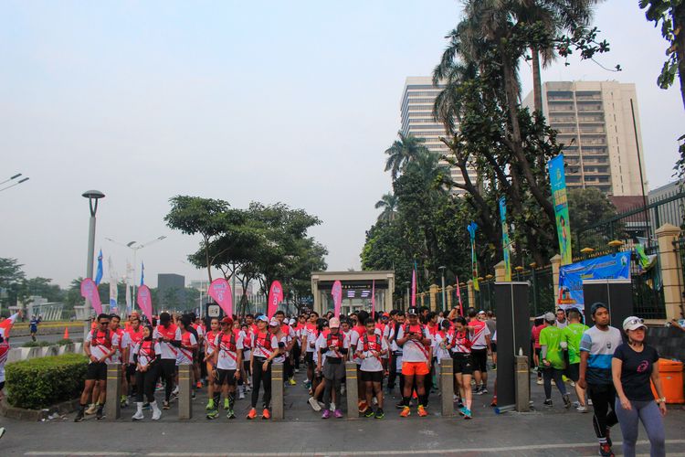 Race photo from Smartfren Run 2024 Vibes