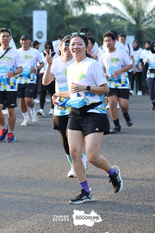 Race photo from Taman Budaya x BOGORUN 2025