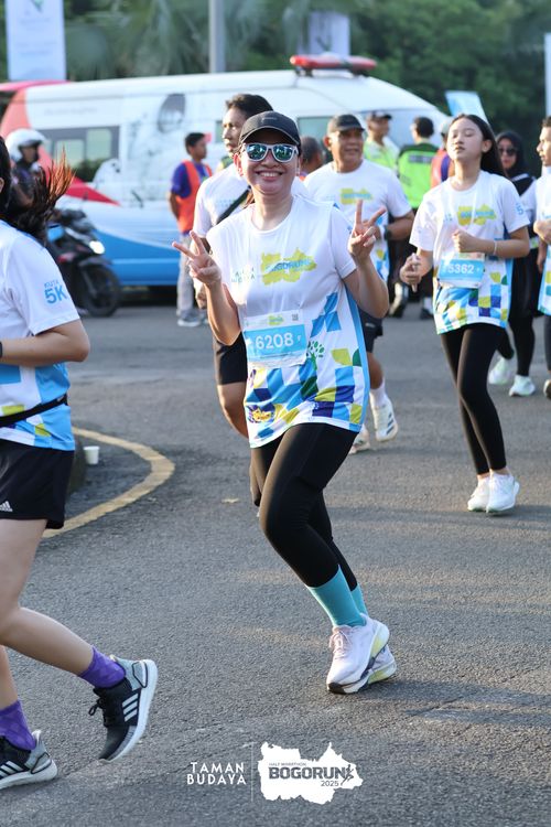 Race photo from Taman Budaya x BOGORUN 2025