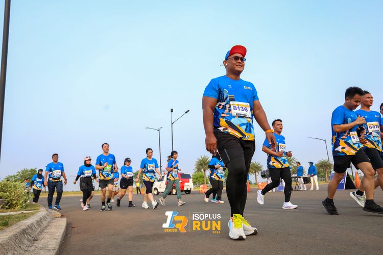 Race photo from ISOPlus Run 2024 Jakarta