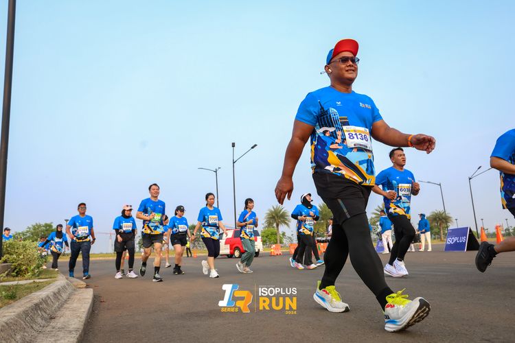 Race photo from ISOPlus Run 2024 Jakarta