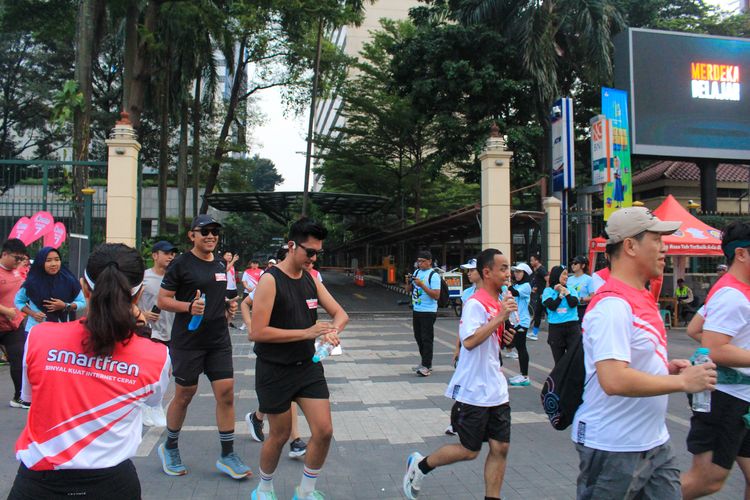 Race photo from Smartfren Run 2024 Vibes