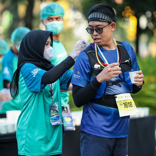 Race photo from BOGORUN 2026