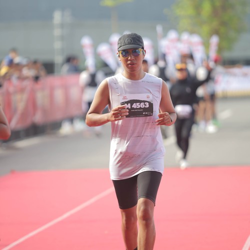 Race photo from KEDIRI HALF MARATHON 2026