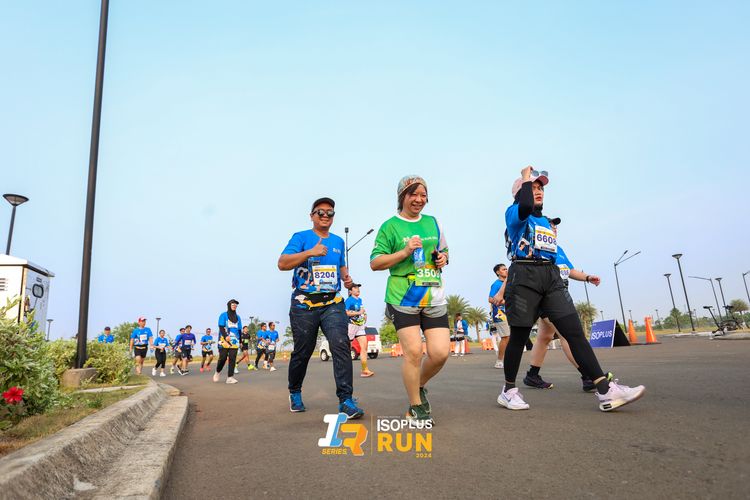 Race photo from ISOPlus Run 2024 Jakarta