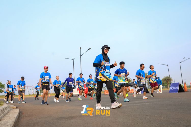 Race photo from ISOPlus Run 2024 Jakarta