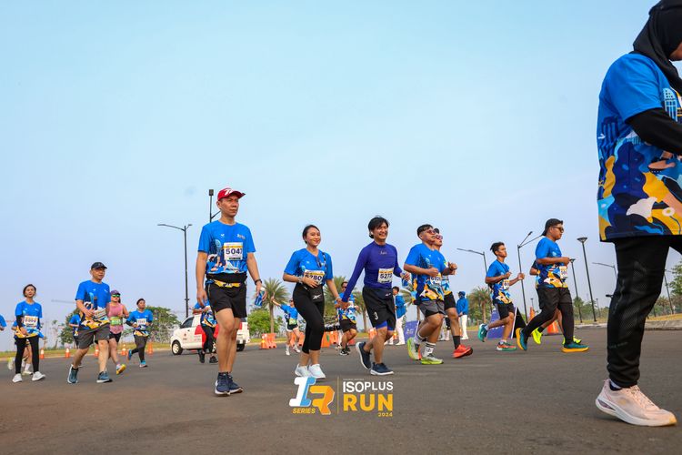 Race photo from ISOPlus Run 2024 Jakarta