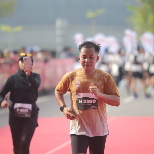 Race photo from KEDIRI HALF MARATHON 2026