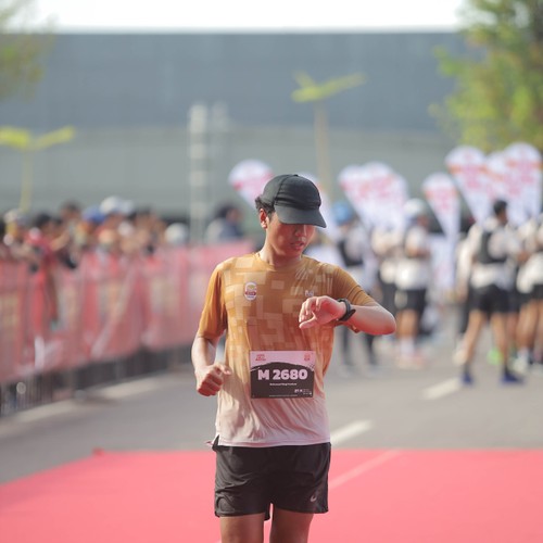 Race photo from KEDIRI HALF MARATHON 2026