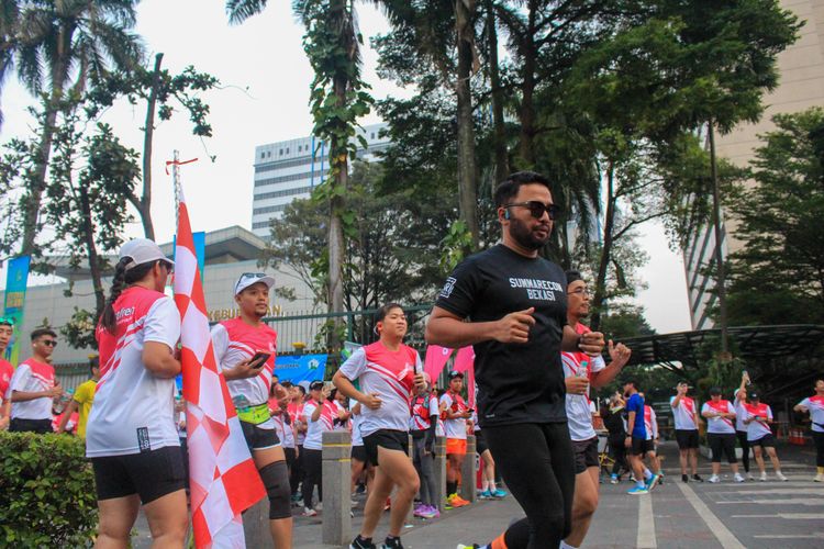 Race photo from Smartfren Run 2024 Vibes