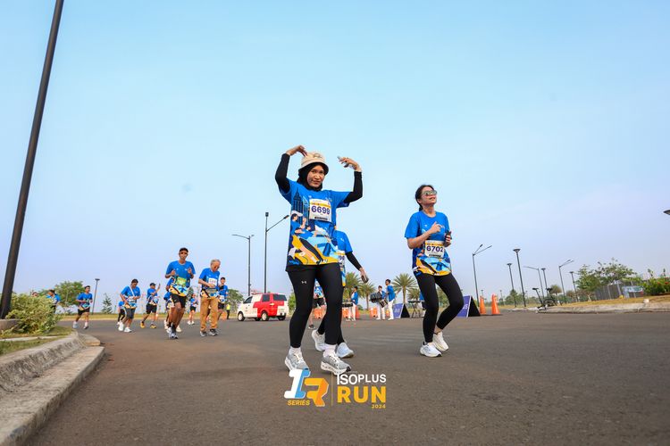 Race photo from ISOPlus Run 2024 Jakarta