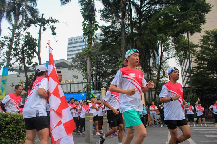 Race photo from Smartfren Run 2024 Vibes