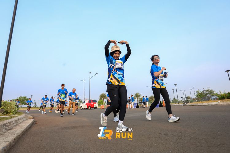Race photo from ISOPlus Run 2024 Jakarta