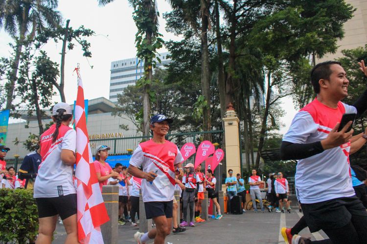Race photo from Smartfren Run 2024 Vibes