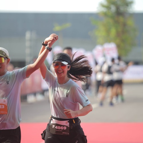 Race photo from KEDIRI HALF MARATHON 2026