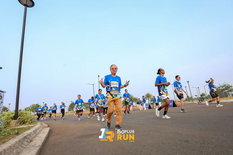 Race photo from ISOPlus Run 2024 Jakarta