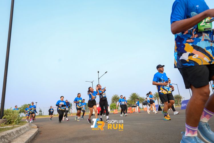 Race photo from ISOPlus Run 2024 Jakarta
