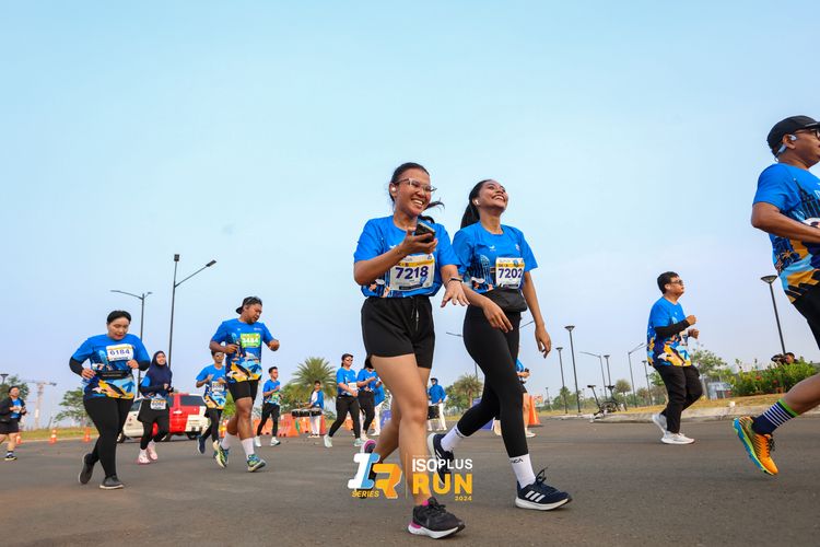 Race photo from ISOPlus Run 2024 Jakarta