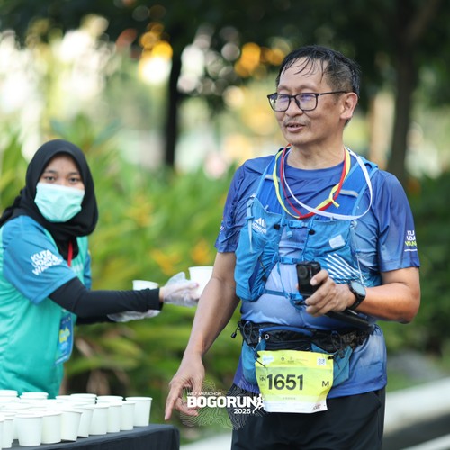 Race photo from BOGORUN 2026