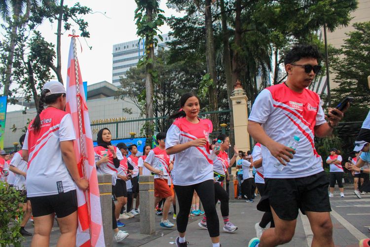 Race photo from Smartfren Run 2024 Vibes