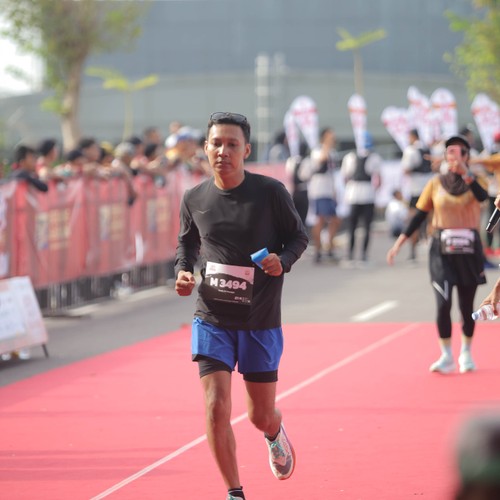 Race photo from KEDIRI HALF MARATHON 2026